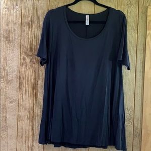 Lularoe Perfect T solid black!!!